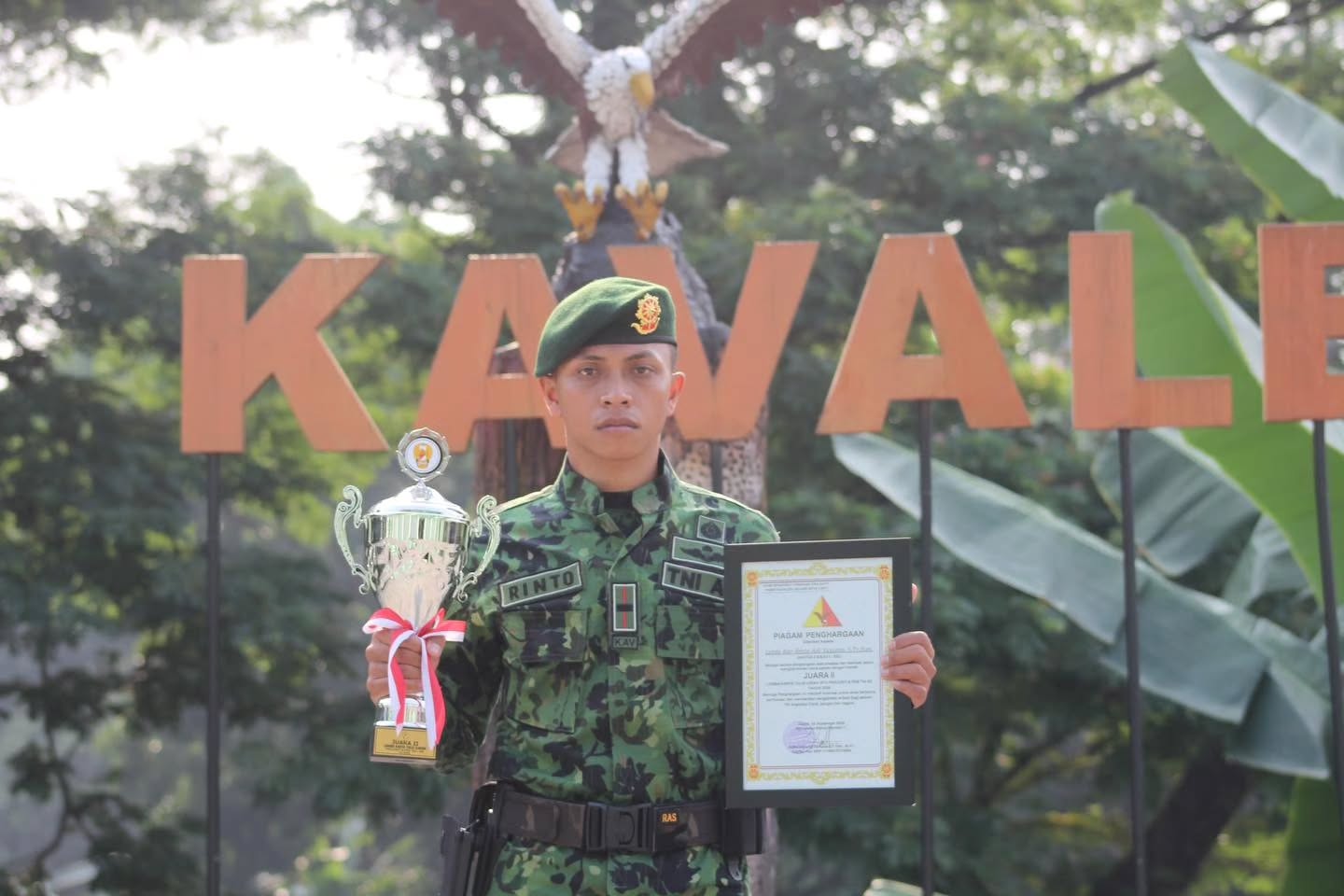 Prajurit Kikav 1 Kostrad Raih Juara II Karya Tulis Ilmiah TNI AD 2026