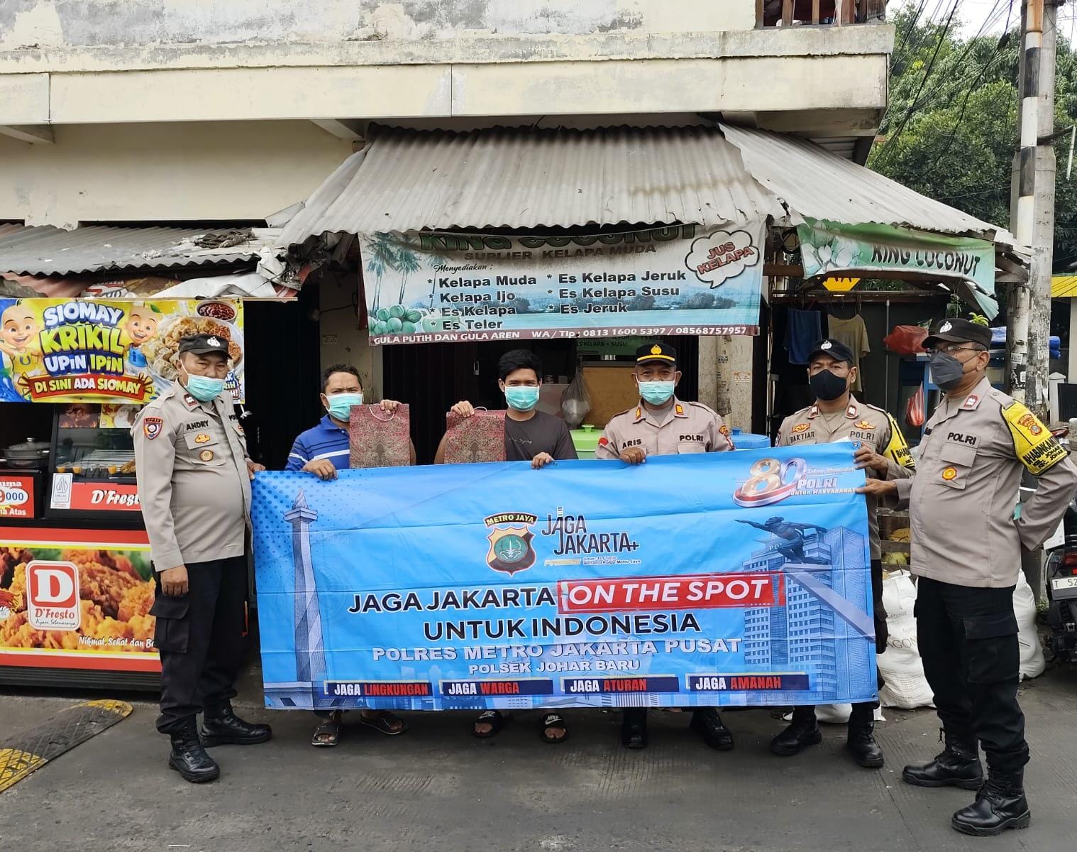 Jaga Jakarta On The Spot, Polisi dan Warga Perkuat Keamanan Kampung Rawa