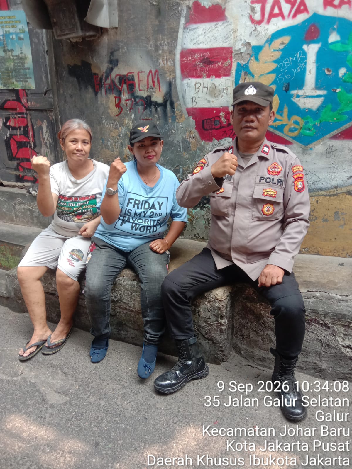 Kapolsubsektor Galur Gelar Patroli Dialogis, Ajak Orang Tua Awasi Pergaulan Anak