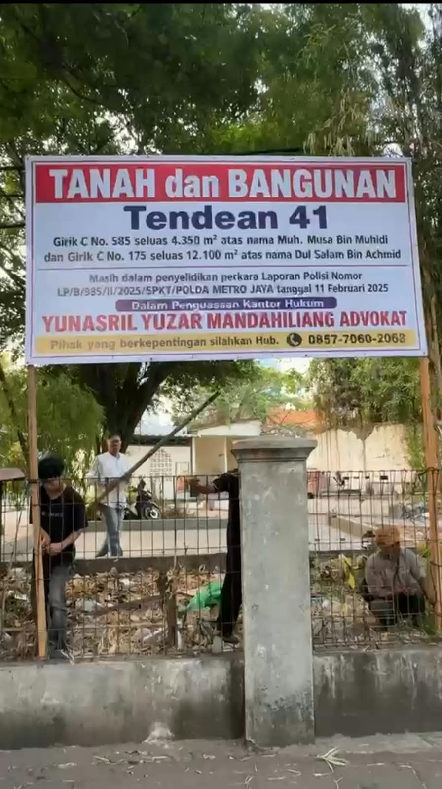 Peralihan Sertifikat HP 75 ke PFN ternyata tidak tercatat di BPN Jakarta Selatan