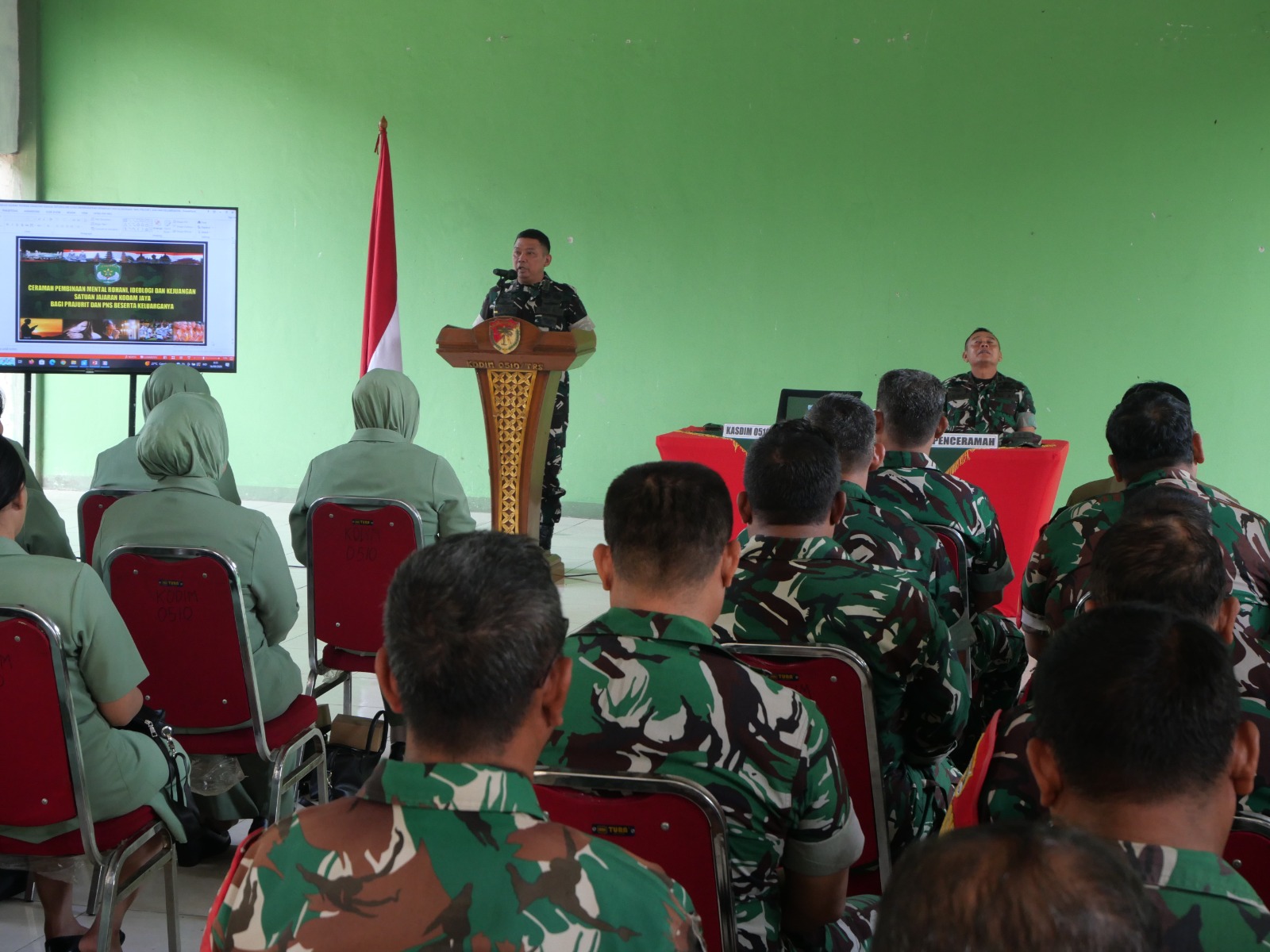 Kodim 0510/Tigaraksa Gelar Pembinaan Mental untuk Perkuat Ketahanan Personel