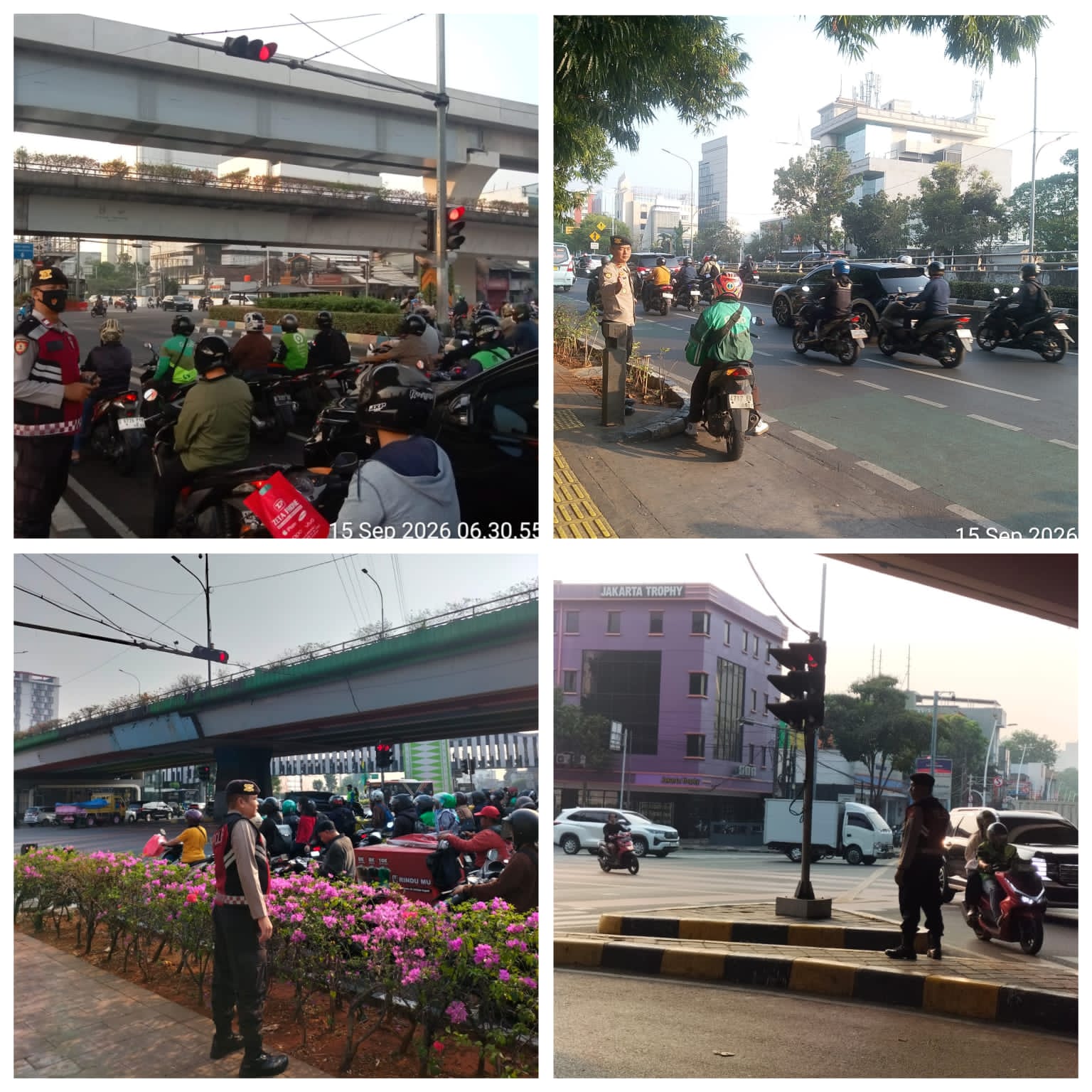 Polisi Atur Lalin Pagi-Sore di Sejumlah Titik Senen, Antisipasi Kepadatan dan Kejahatan Jalanan