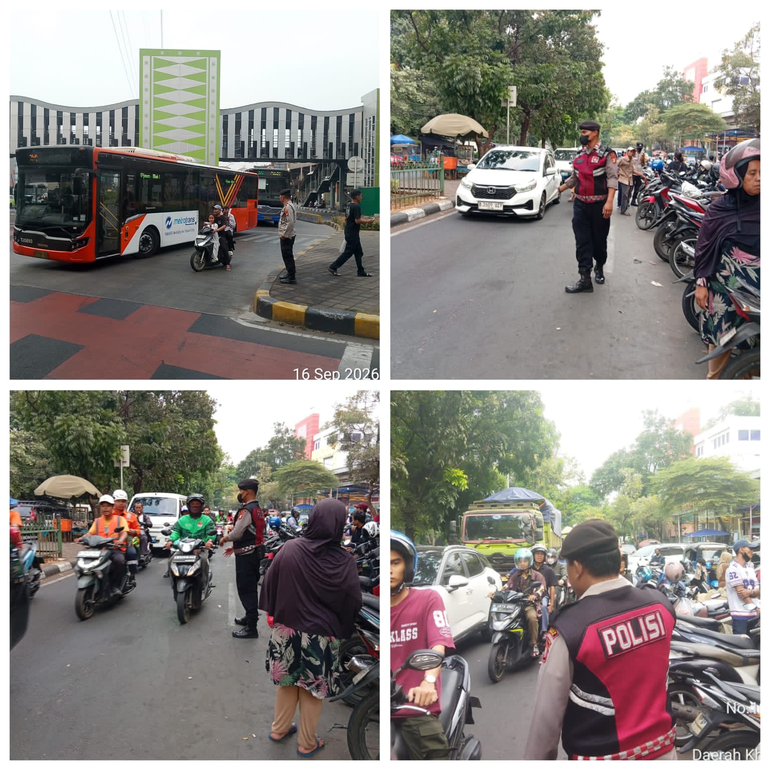 Polisi Atur Lalu Lintas Pagi dan Sore di Senen, Antisipasi Kepadatan dan Kejahatan Jalanan