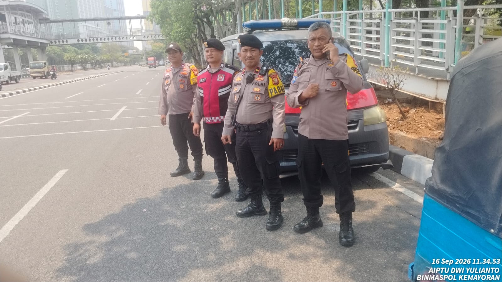 Gerak Cepat Polsek Kemayoran, Strong Point Jadi Benteng Cegah Kejahatan