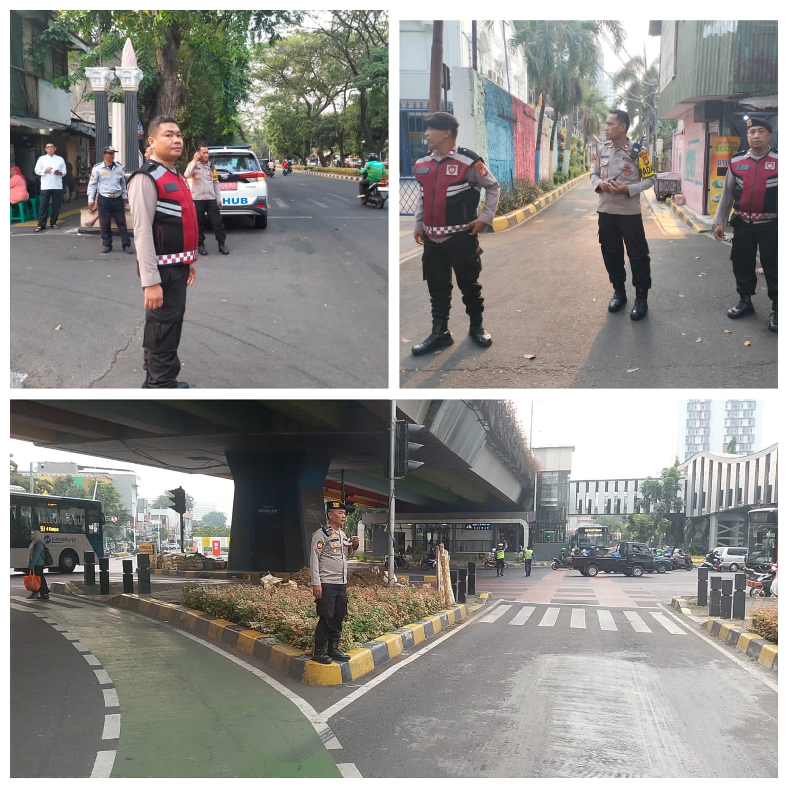 Polisi Atur Lalu Lintas Pagi-Sore di Senen, Antisipasi Kepadatan dan Kejahatan Jalanan