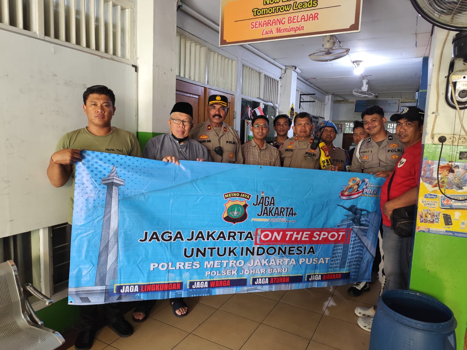Jaga Jakarta On The Spot, Polisi dan Sekolah Bersama Ciptakan Lingkungan Aman