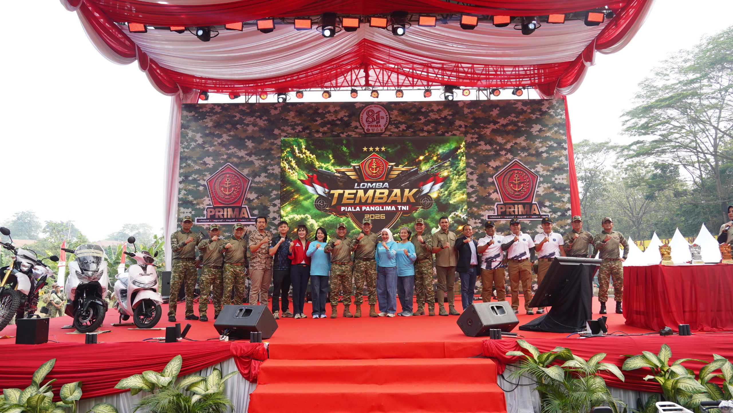 Pangdivif 1 Kostrad Resmi Buka Lomba Tembak Piala Panglima TNI 2026