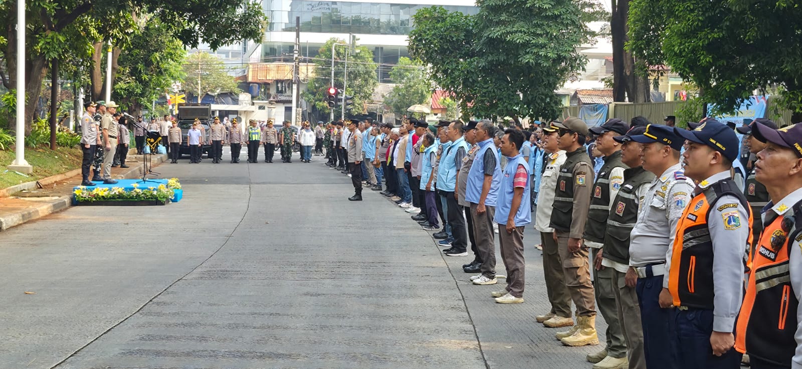 Apel Jaga Warga, TNI-Polri, Pemkot dan Warga Perkuat Keamanan Lingkungan di Jakpus