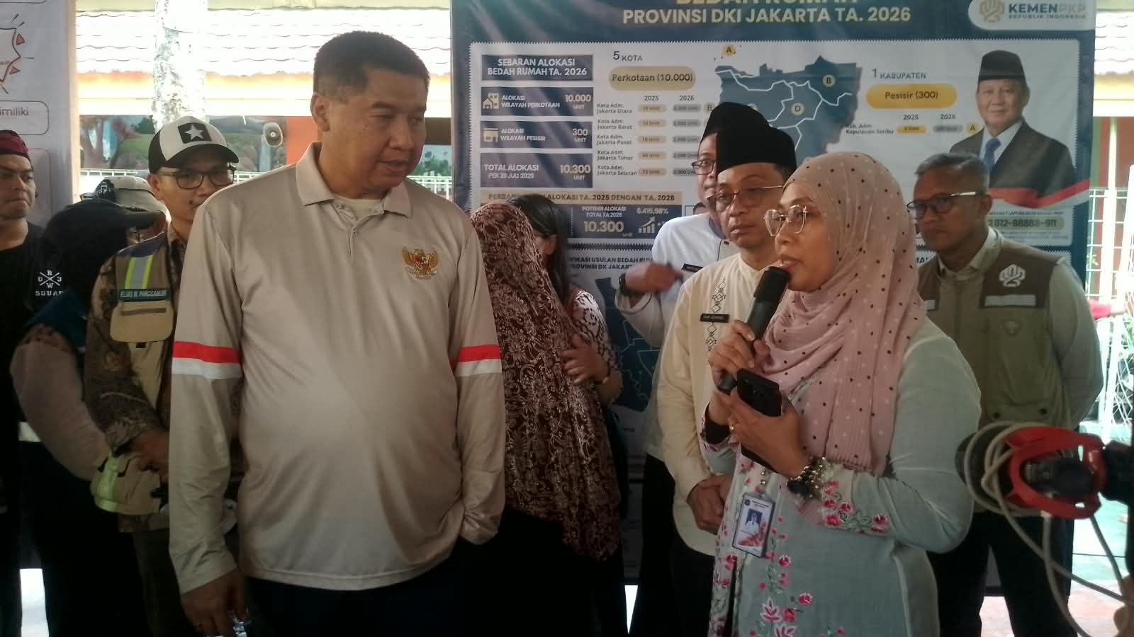 Bhabinkamtibmas dan Tiga Pilar Hadir Wujudkan Hunian Lebih Layak, Pemerintah Tinjau Rumah Warga di Petamburan