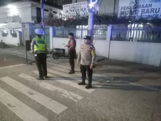 Razia Stasioner hingga Patroli, Polisi Jaga Keamanan Wilayah Cempaka Putih