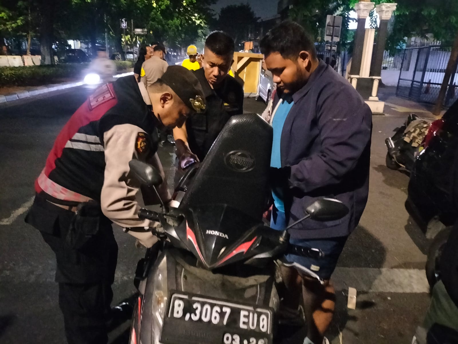 Polsek Senen Gelar Operasi Kejahatan Jalanan, Persempit Ruang Pelaku Kejahatan