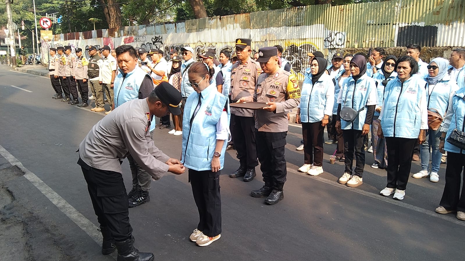 Apel Jaga Warga Jaga Jakarta Digelar di Senen, Perkuat Kesiapsiagaan Kamtibmas