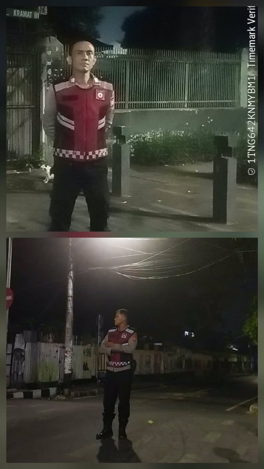 Polisi Patroli Dini Hari Antisipasi Tawuran dan Kejahatan di Senen