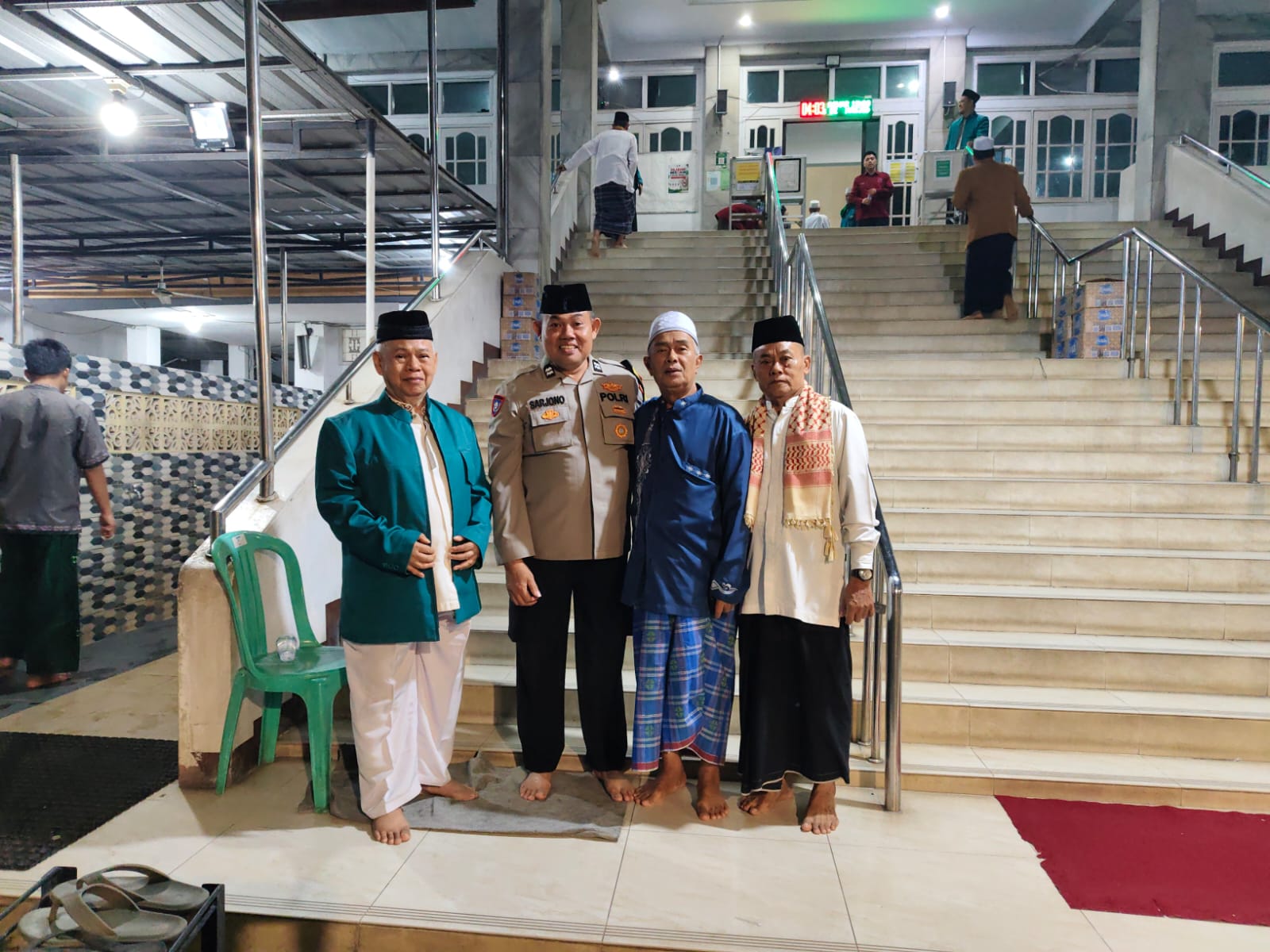 Sholat Subuh Gabungan FK-Ulum Putaran ke-1.253, Kapolsek Cakung Ajak Warga Perkuat Kamtibmasq