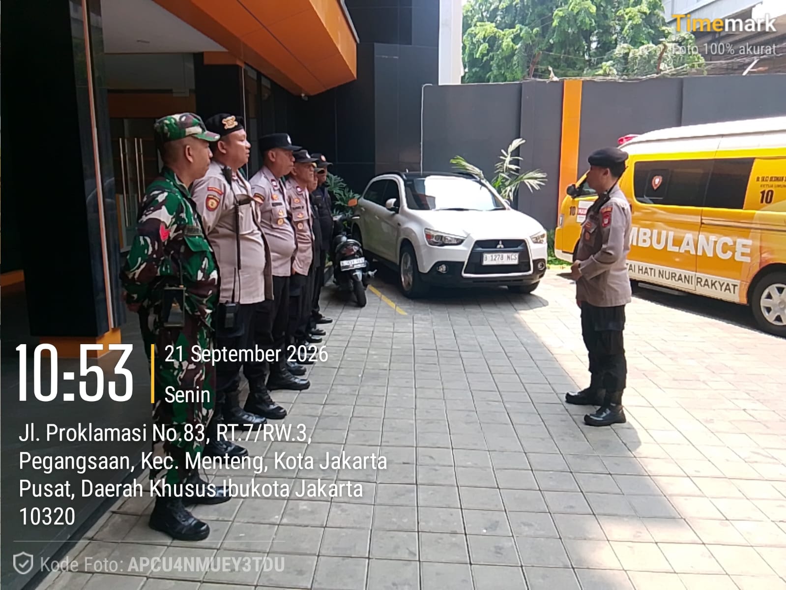 13 Personel Disiagakan, Polisi Kedepankan Pendekatan Humanis Dalam Pengamanan Aksi di Menteng