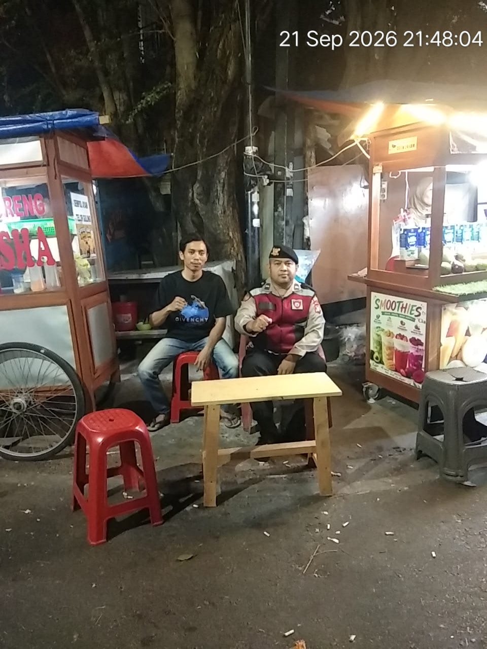 Sahabat Patroli Polisi, Polsek Johar Baru Tingkatkan Kewaspadaan Warga di Malam Hari