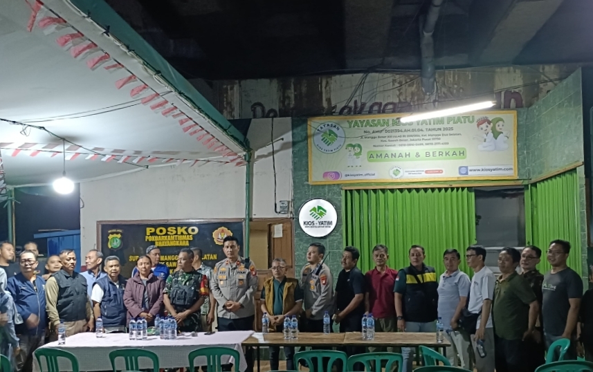 Polsek Sawah Besar Bersama Tiga Pilar Rangkul Tokoh Masyarakat Cegah Tawuran