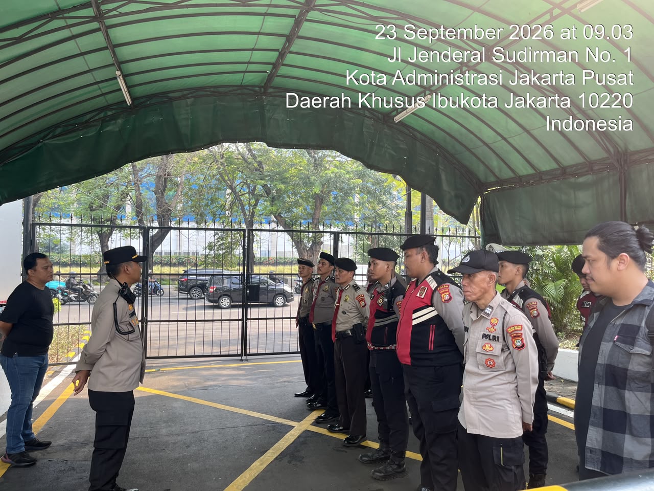 Polres Metro Jakarta Pusat Amankan Akomodasi FIFA ASEAN Cup 2026 di Hotel Shangri-La