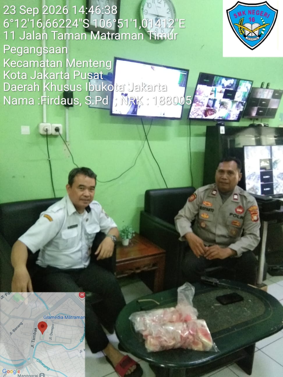 Polisi Perkuat Edukasi Pelajar SMKN 16 Jakarta Untuk Cegah Tawuran dan Provokasi
