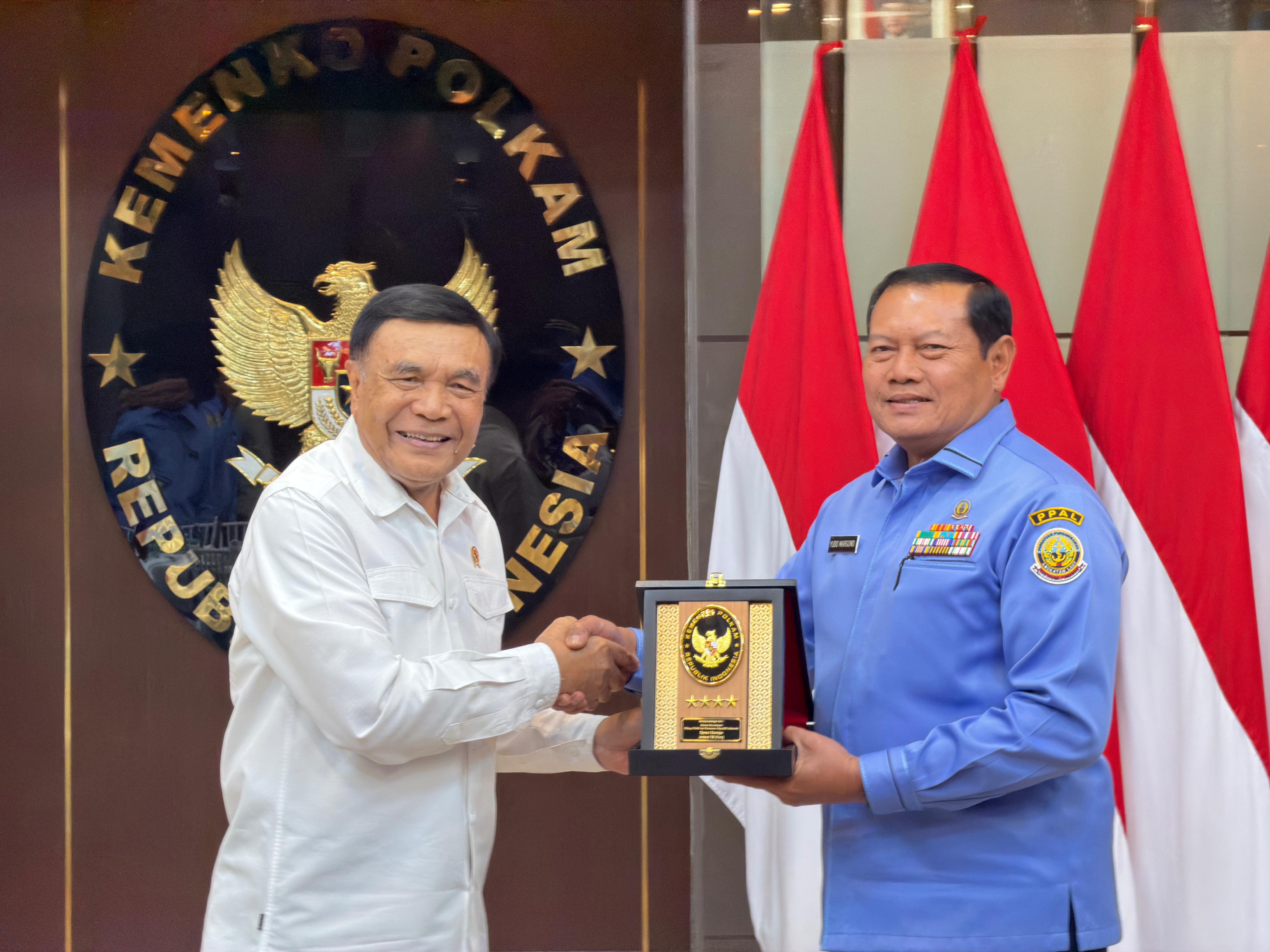 Silaturahmi PPAL Dengan Menkopolkam