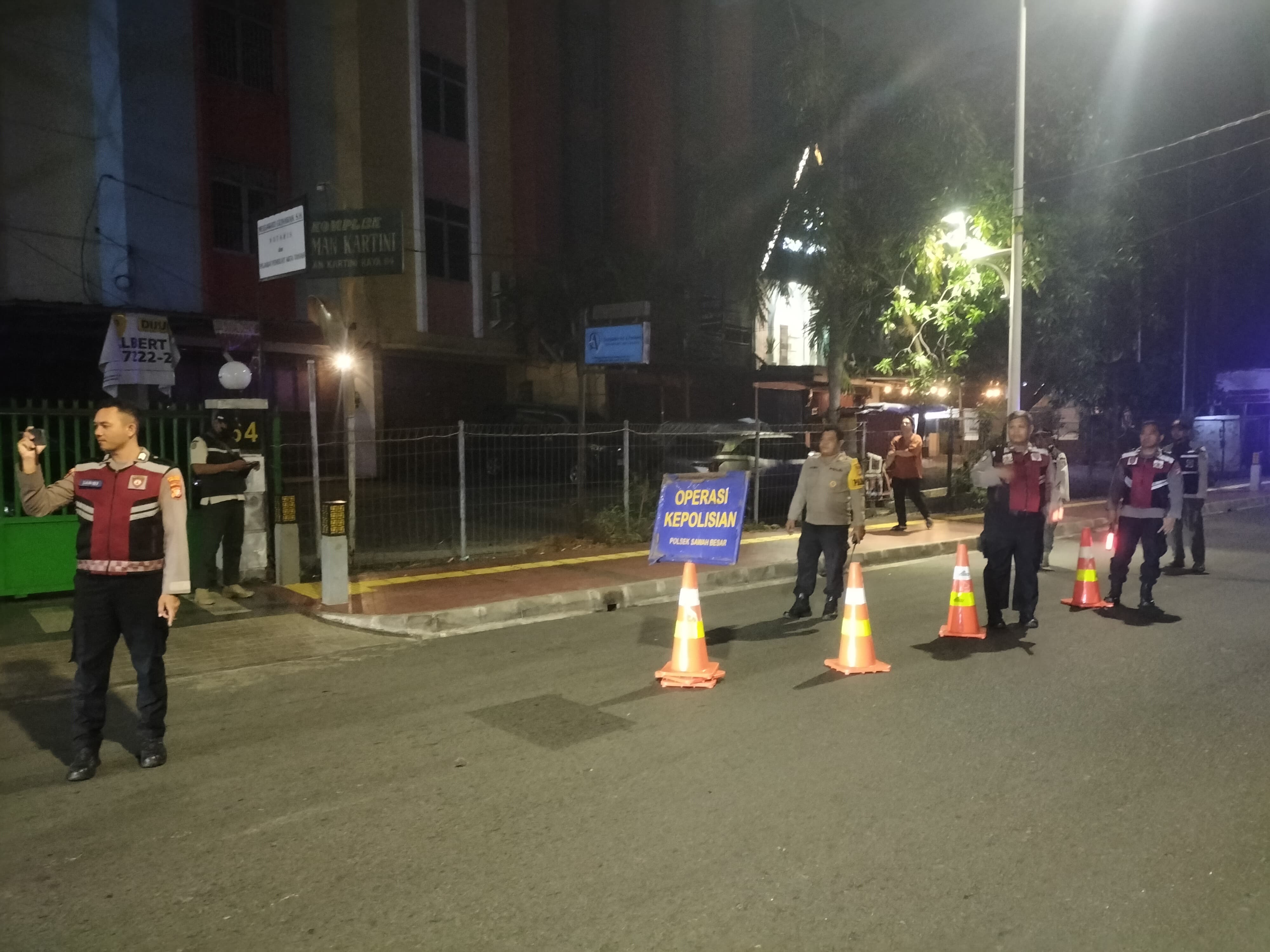 Tingkatkan Oprasi Cipta Kondisi Stasioner Polsek Sawah Besar Dan Perkuat Patroli Dini Hari
