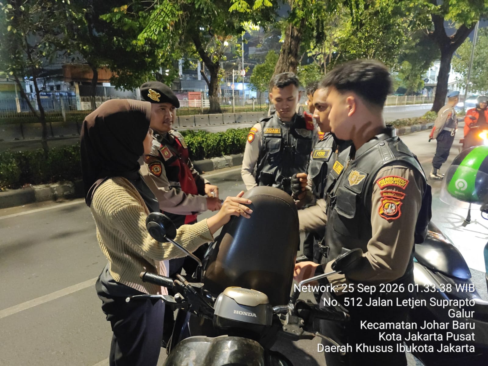 Ciptakan Rasa Aman, Polsek Johar Baru Perkuat Operasi Cipta Kondisi dan Patroli Kewilayahan