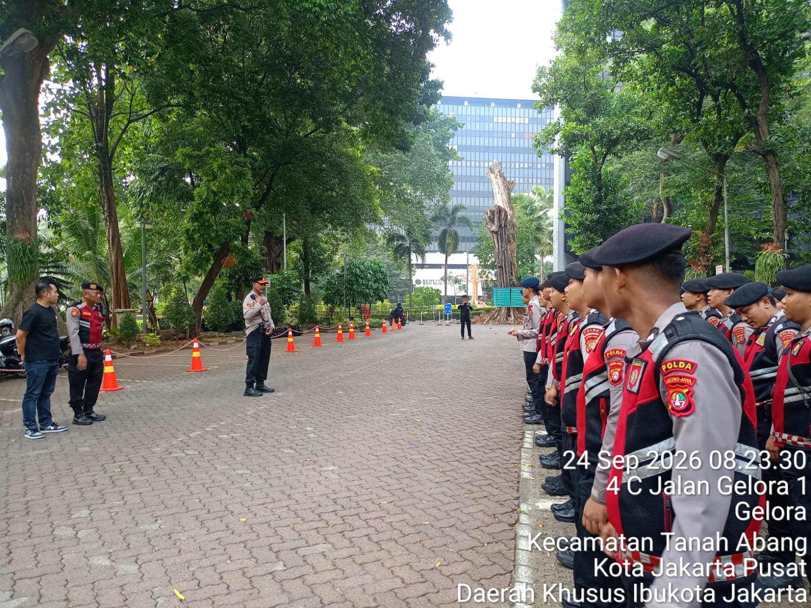 175 Personel Gabungan Disiapkan Amankan Aksi Hari Tani di Jakarta Pusat