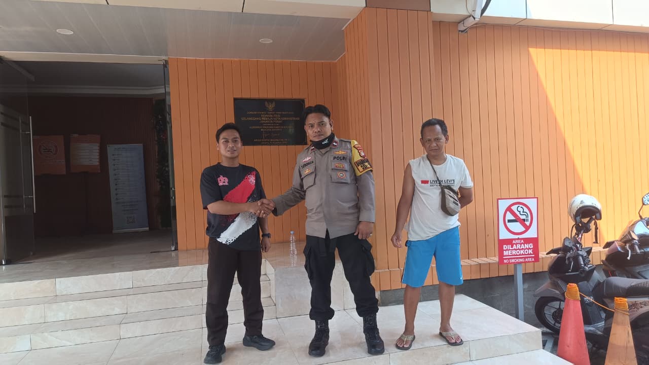 Polsek Senen Gelar Jaga Jakarta On The Spot di GOR Senen, Sampaikan Pesan Kamtibmas
