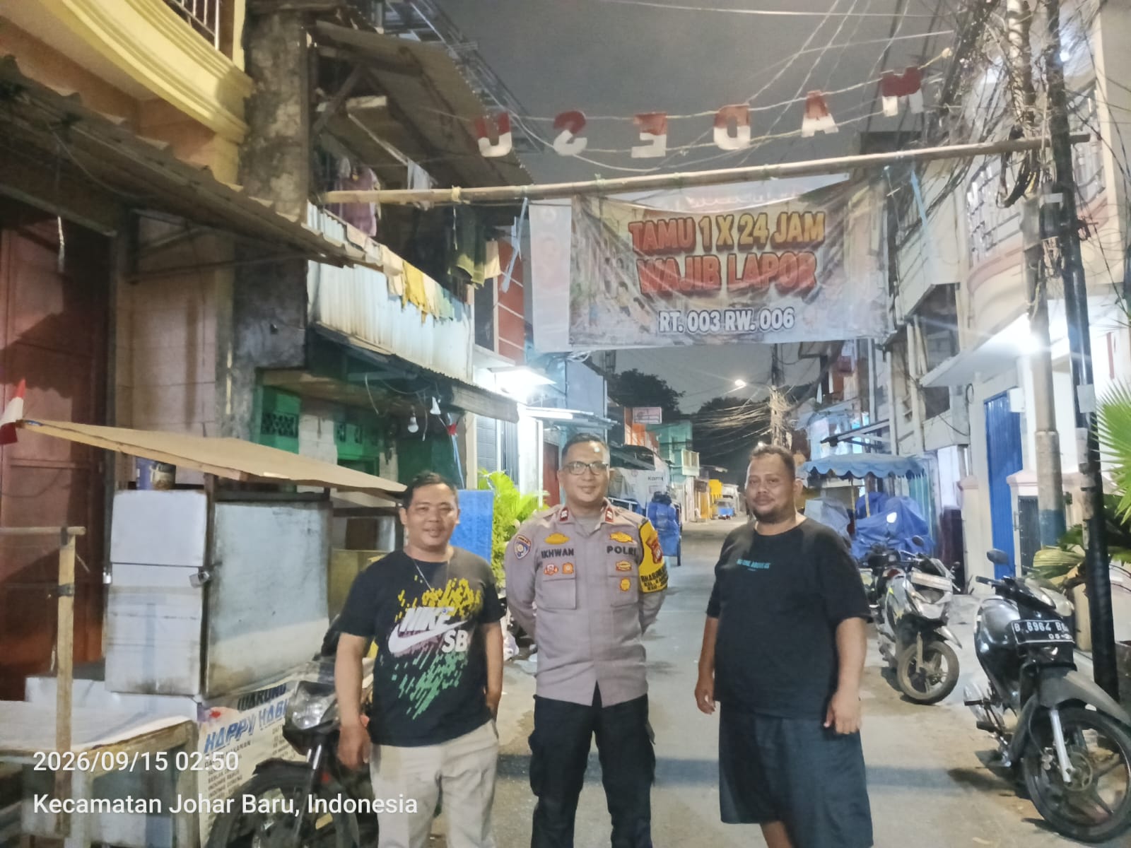Jam Rawan, Polisi Sambangi Pos Kamling Madesu Perkuat Deteksi Dini Gangguan Kamtibmas