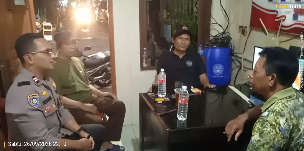 Sambang Satkamling, Bhabinkamtibmas Kampung Rawa Perkuat Kewaspadaan Warga terhadap 3C