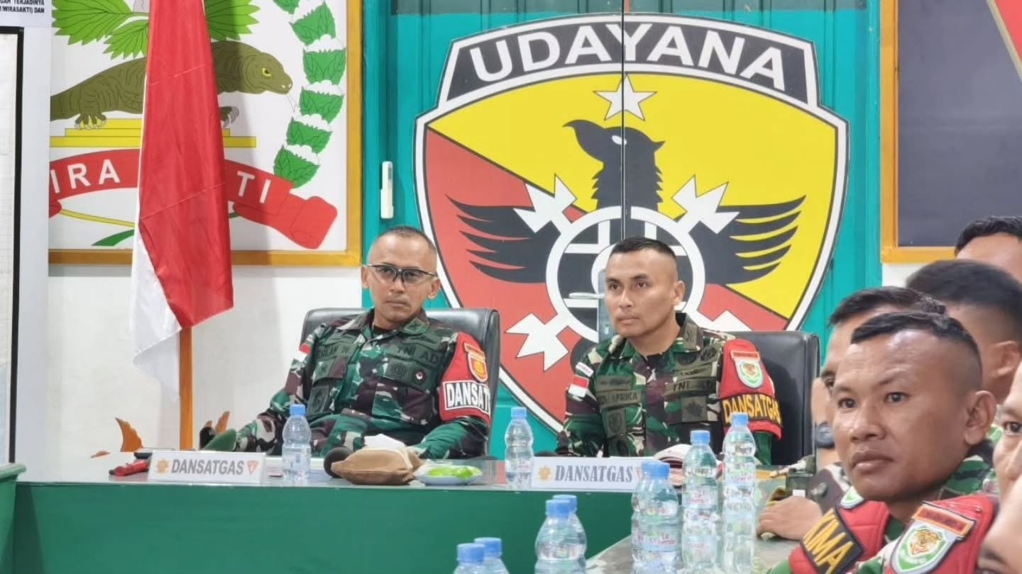 Akhiri Penugasan dengan Tuntas, Yonarmed 12 Kostrad Laksanakan Alih Kodal Satgas Pamtas