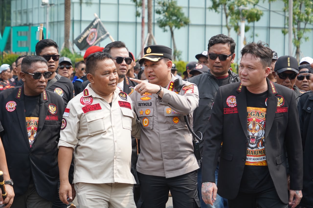 Layani Massa Aksi di Monas, Polres Metro Jakarta Pusat Pastikan Penyampaian Aspirasi Berlangsung Aman dan Kondusif