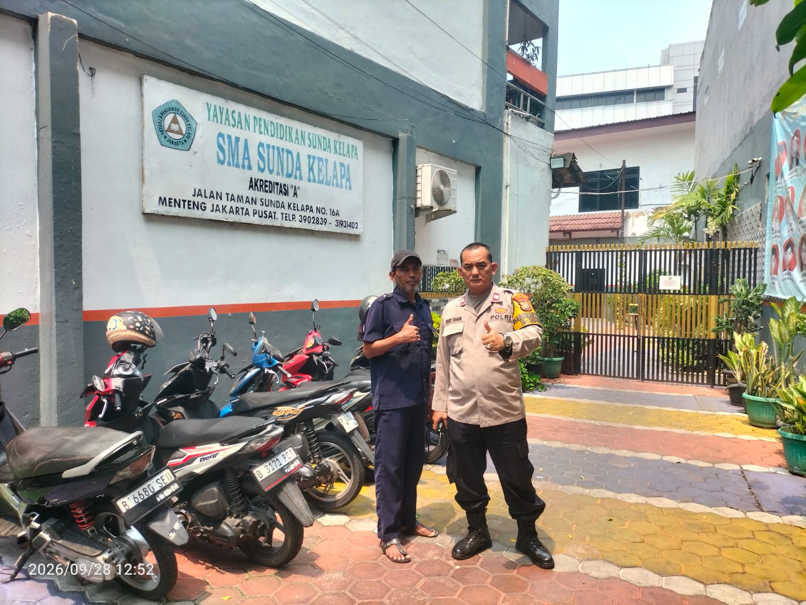 SMA Sunda Kelapa Perketat Pantauan Siswa, Polisi Dorong Pencegahan Sejak Dini