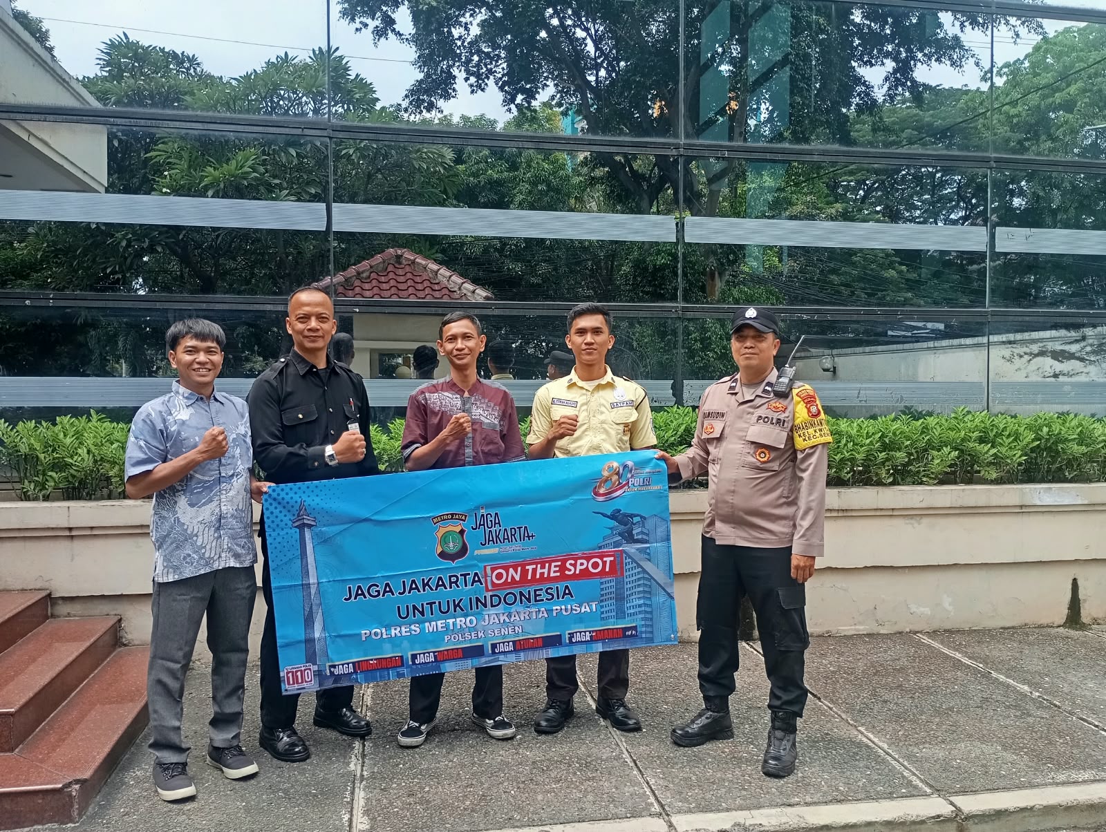 Polsek Senen Gelar Jaga Jakarta On The Spot, Sasar Keamanan Perbankan