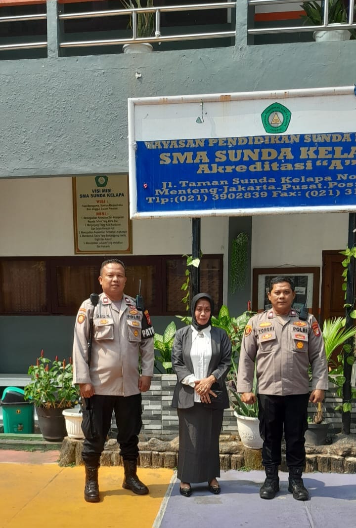 SMA Sunda Kelapa Perkuat Pengawasan Siswa, Polisi Dorong Pencegahan Sejak Dini