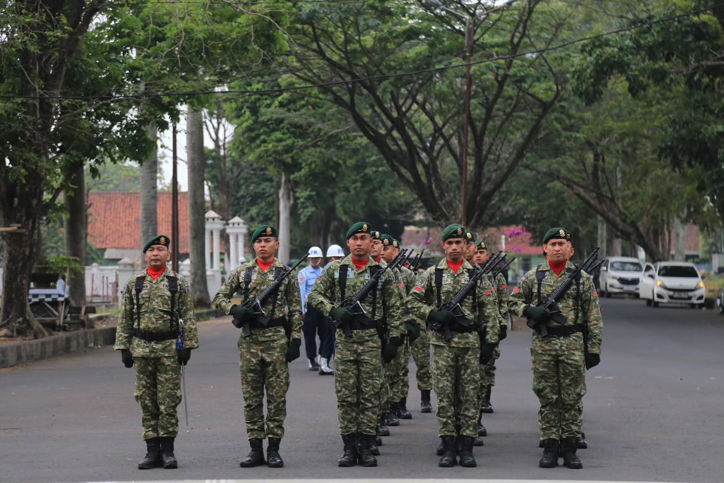 Danbrigif 13 Kostrad Hadiri Ziarah Dalam Rangka HUT Ke-81 TNI