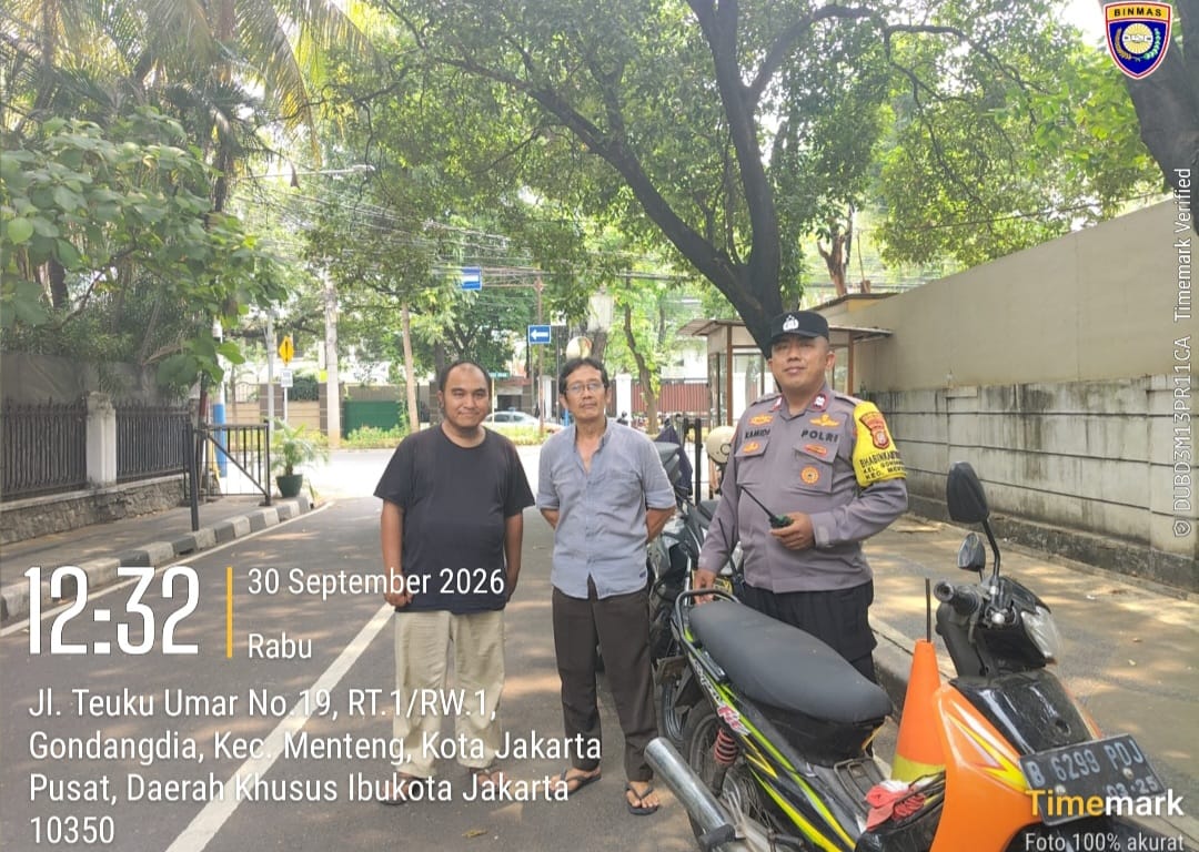 Dari Gang Lingkungan, Bhabinkamtibmas Ingatkan Warga Jangan Beri Celah bagi Kejahatan
