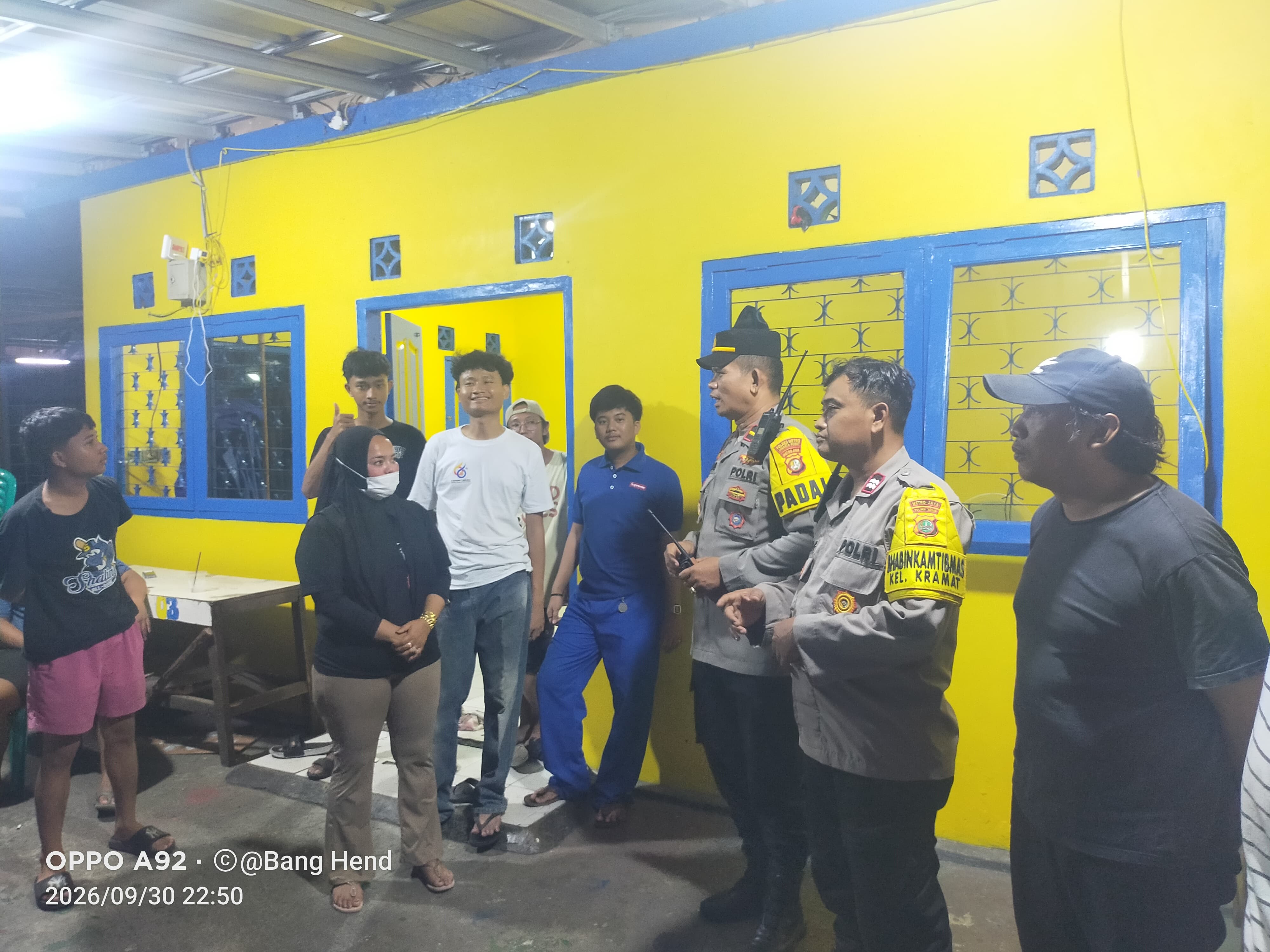Polsek Senen Gelar Patroli Antisipasi Tawuran dan 3C di Jam Rawan