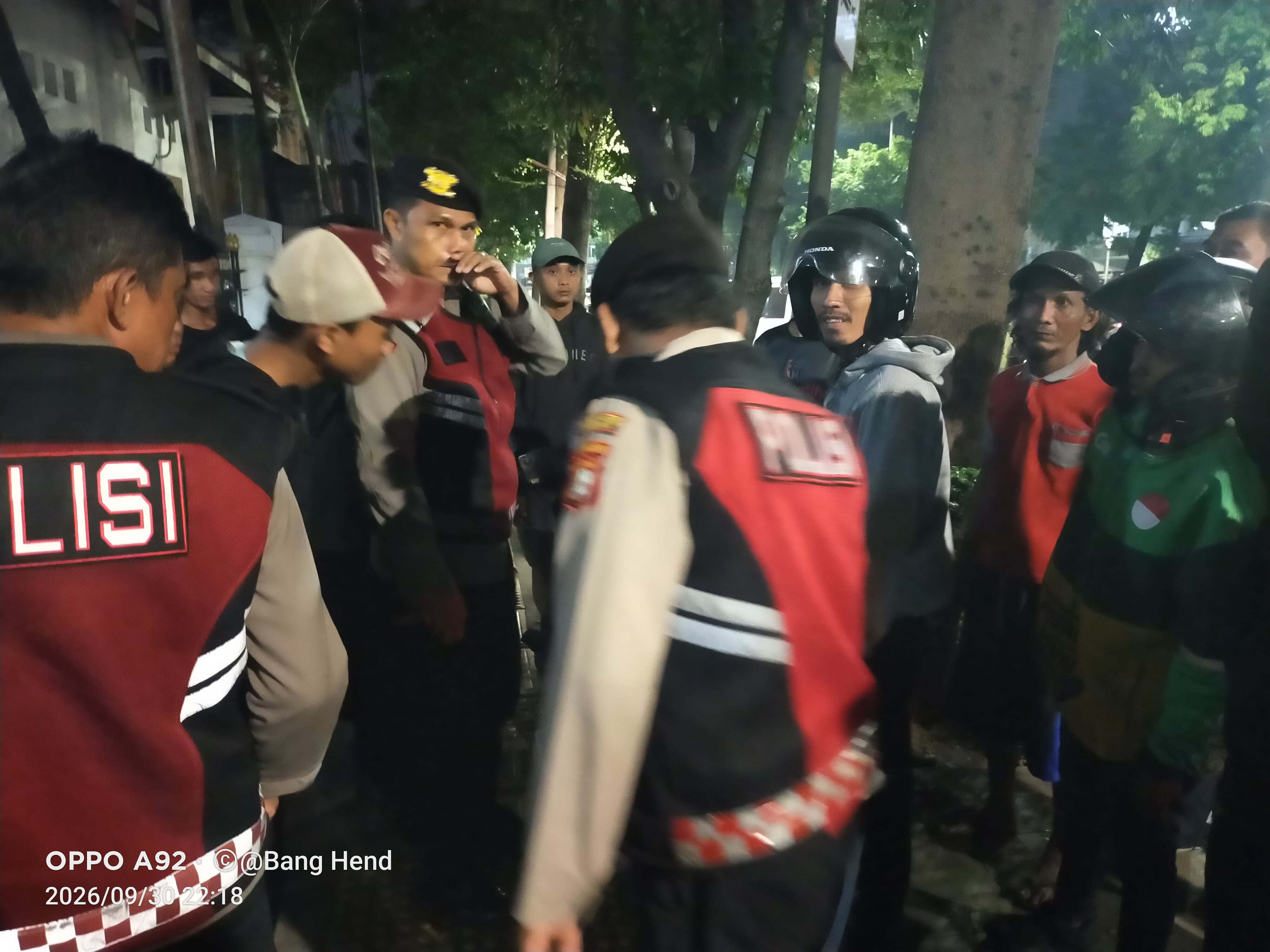 Respon Cepat Polisi Tindak Lanjuti Laporan Warga Melalui 110 tentang Rombongan Pemotor Buat Keributan di Jalan Kramat Raya,