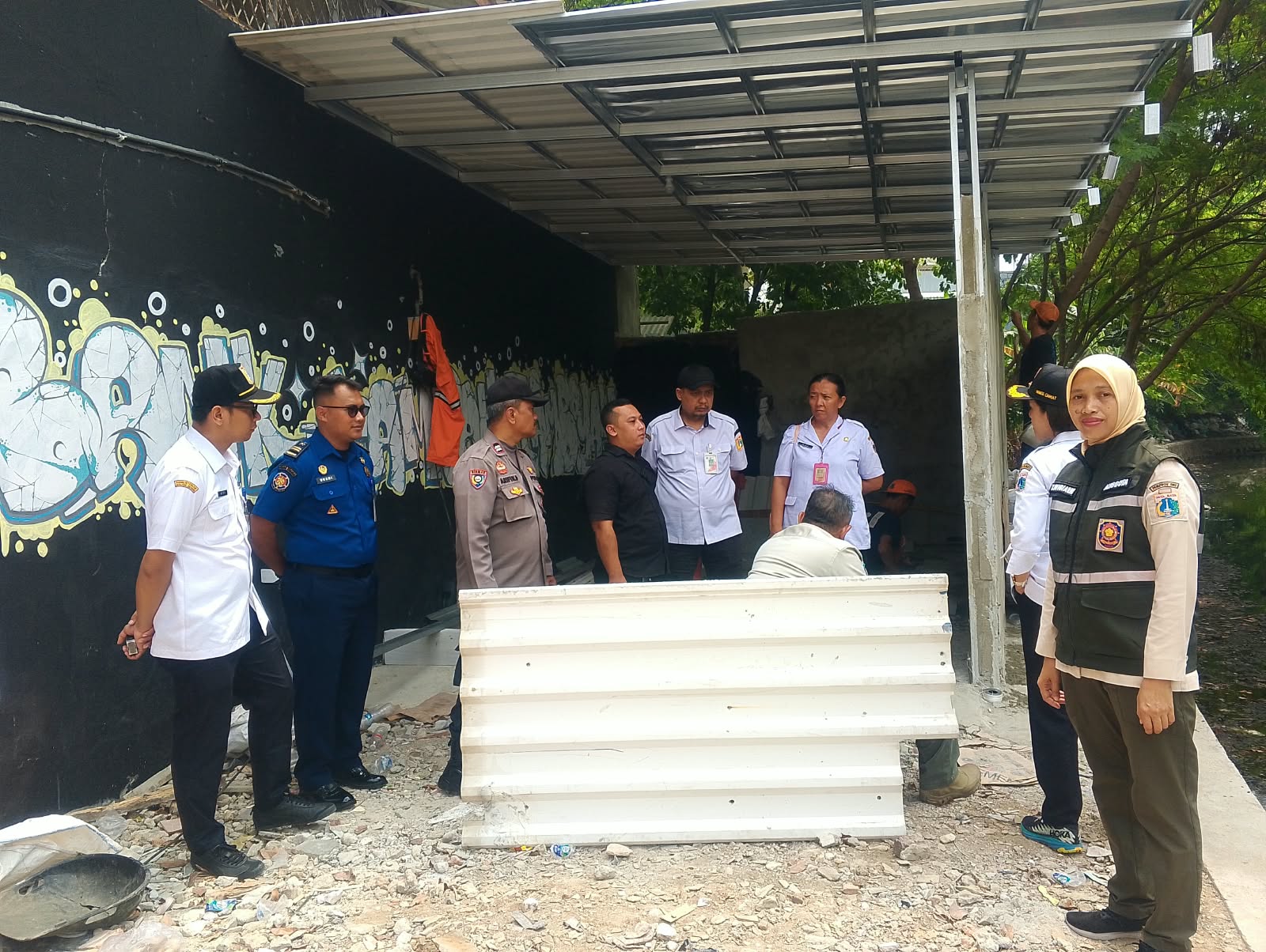 Tiga Pilar Sawah Besar Hadir dalam Rabu Tertib, Tata Lingkungan Permukiman
