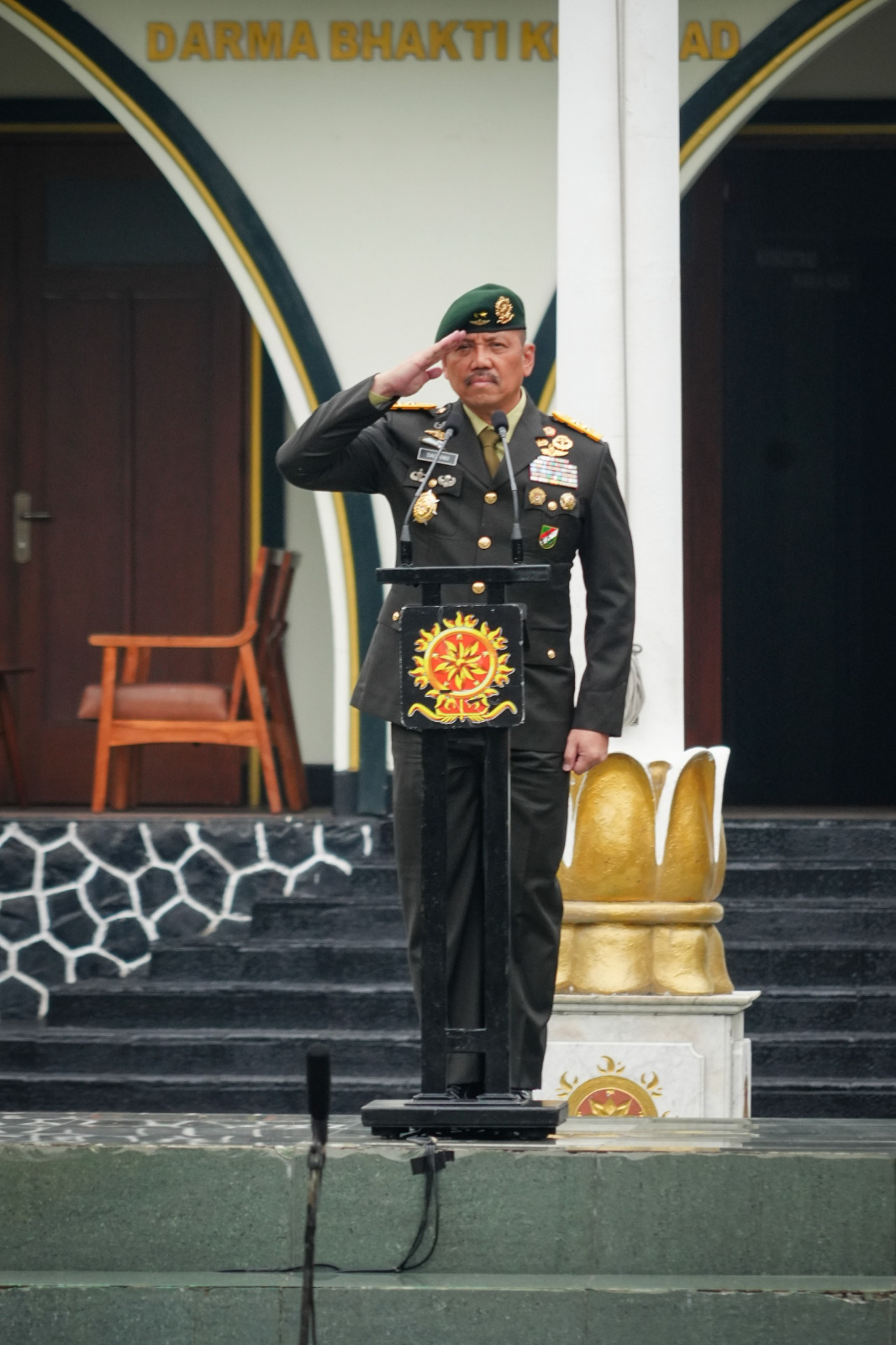 Kaskostrad Pimpin Upacara Hari Kesaktian Pancasila di Makostrad