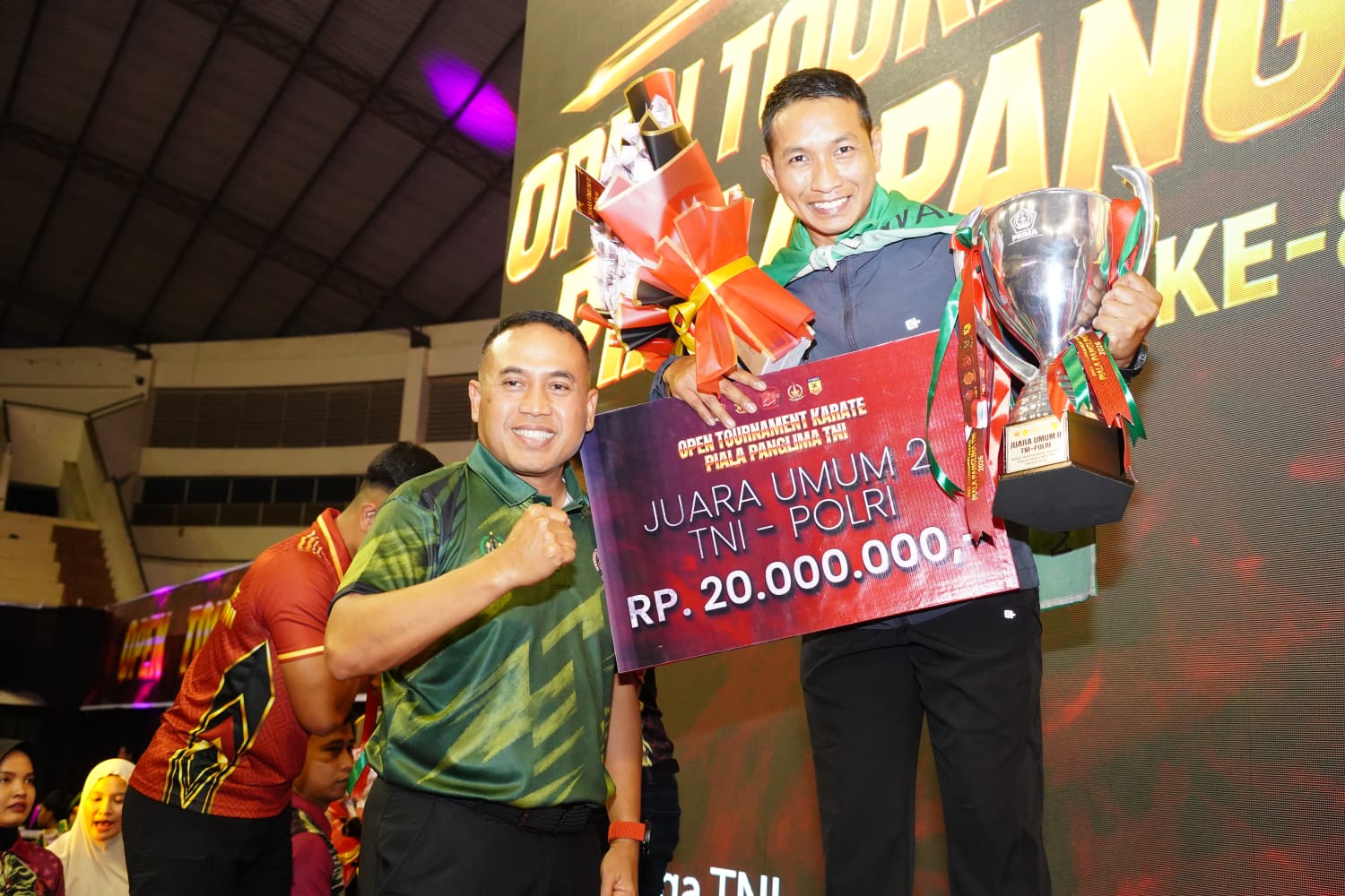 Karateka Tuntaskan Perjuangan di GOR Ken Arok, Turnament Piala Panglima TNI 2026 Resmi Ditutup