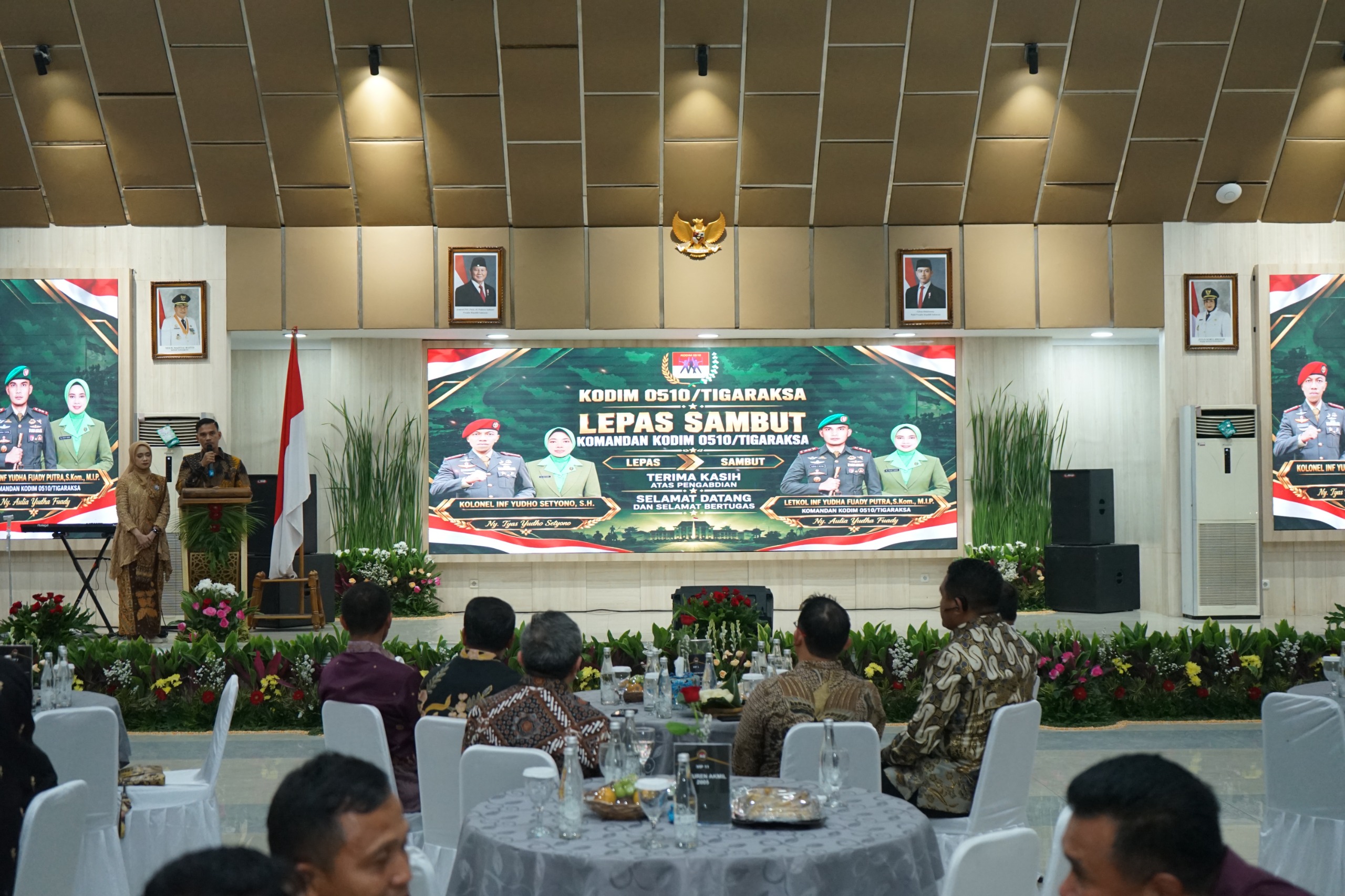 Pisah Sambut Komandan Kodim 0510/Tigaraksa, Perkuat Sinergitas TNI-Polri dan Pemerintah Daerah