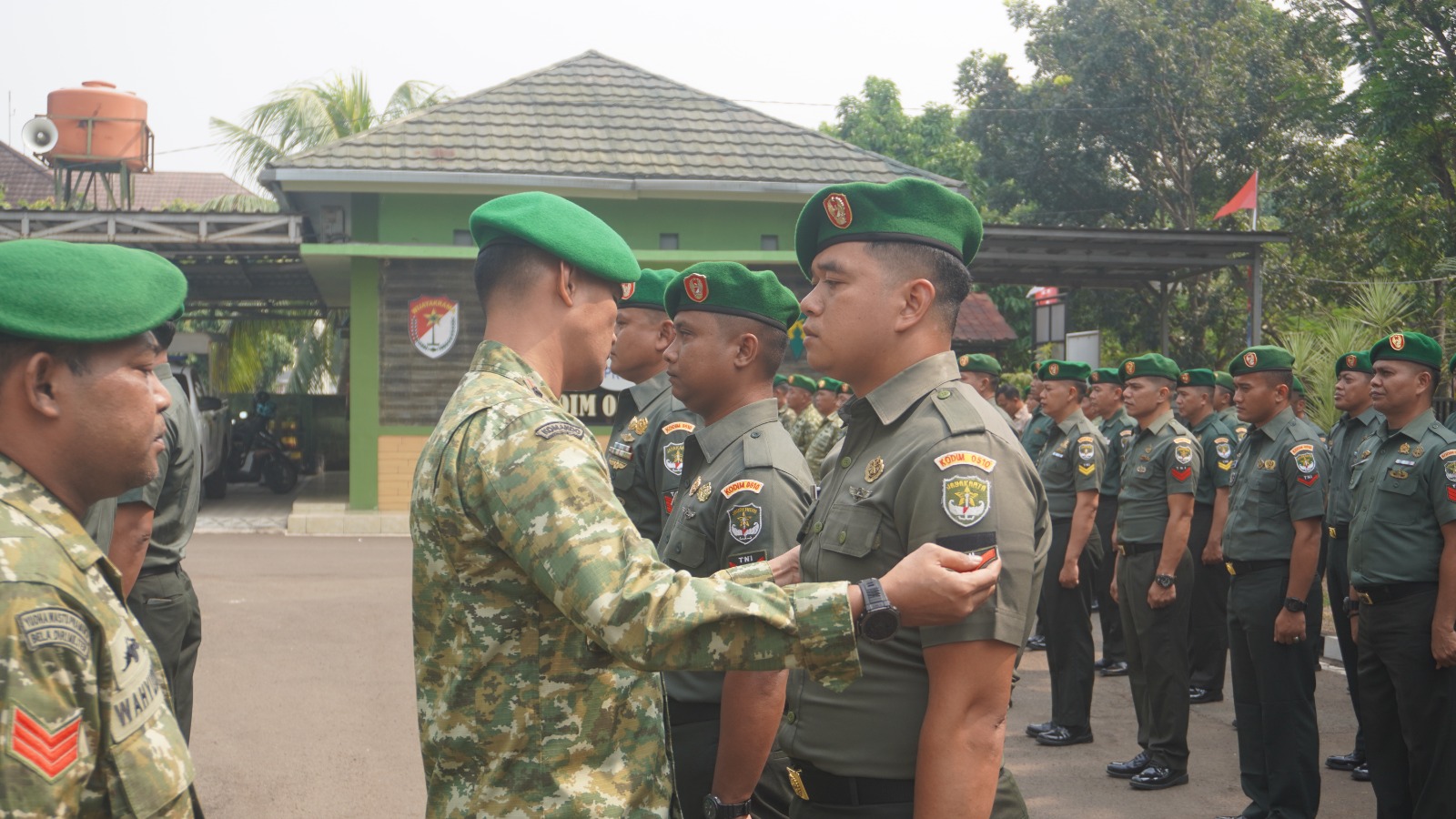 Dandim 0510/Tigaraksa Pimpin Korp Rapot Kenaikan Pangkat Personel Bintara dan Tamtama Periode 1 Oktober 2026