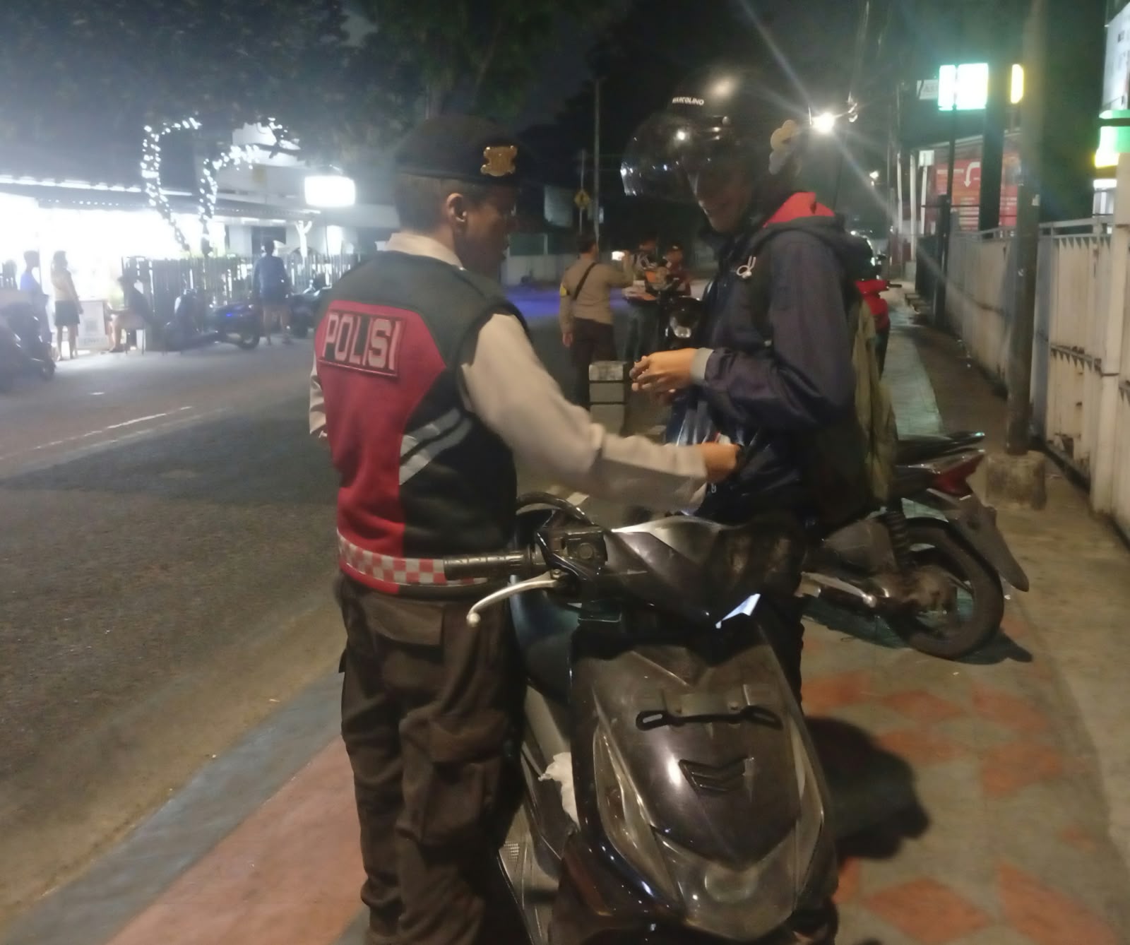 Razia Stasioner di Rawasari, Polsek Cempaka Putih Antisipasi Curanmor hingga Narkoba