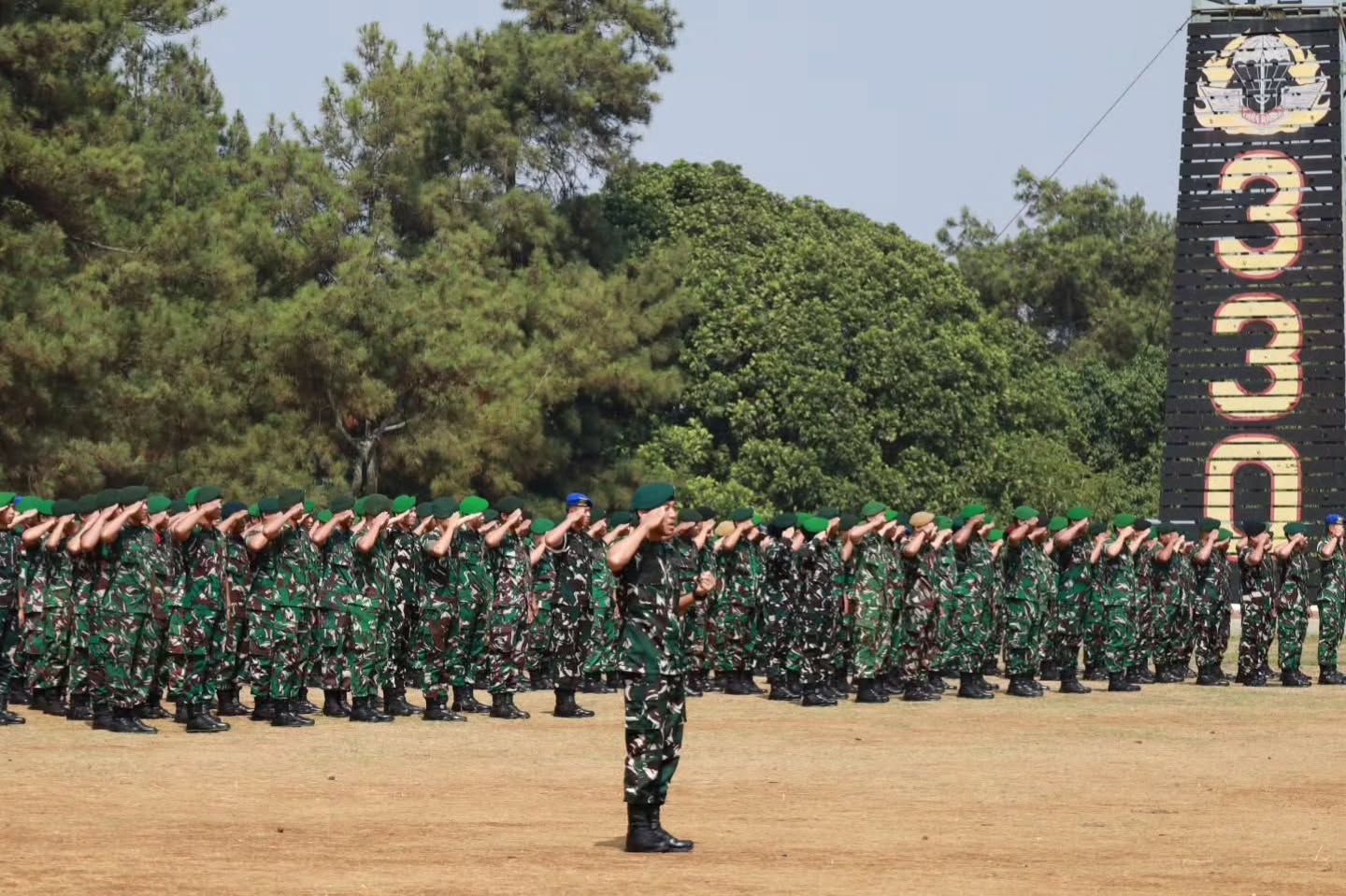 Yonif 330/Tri Dharma Buka Seleksi Tahap I Satgas BGC TNI Konga XXXIX-I/MONUSCO
