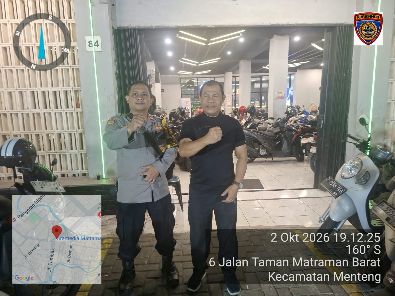 Security Gedung Absolut Fit Diajak Jadi Mitra Deteksi Dini Keamanan di Pegangsaan