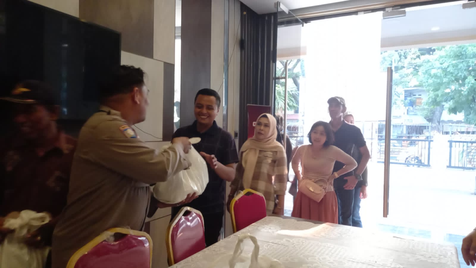 Polsek Senen Bina Sabuk Kamtibmas, Ajak Warga Jaga Keamanan Lingkungan