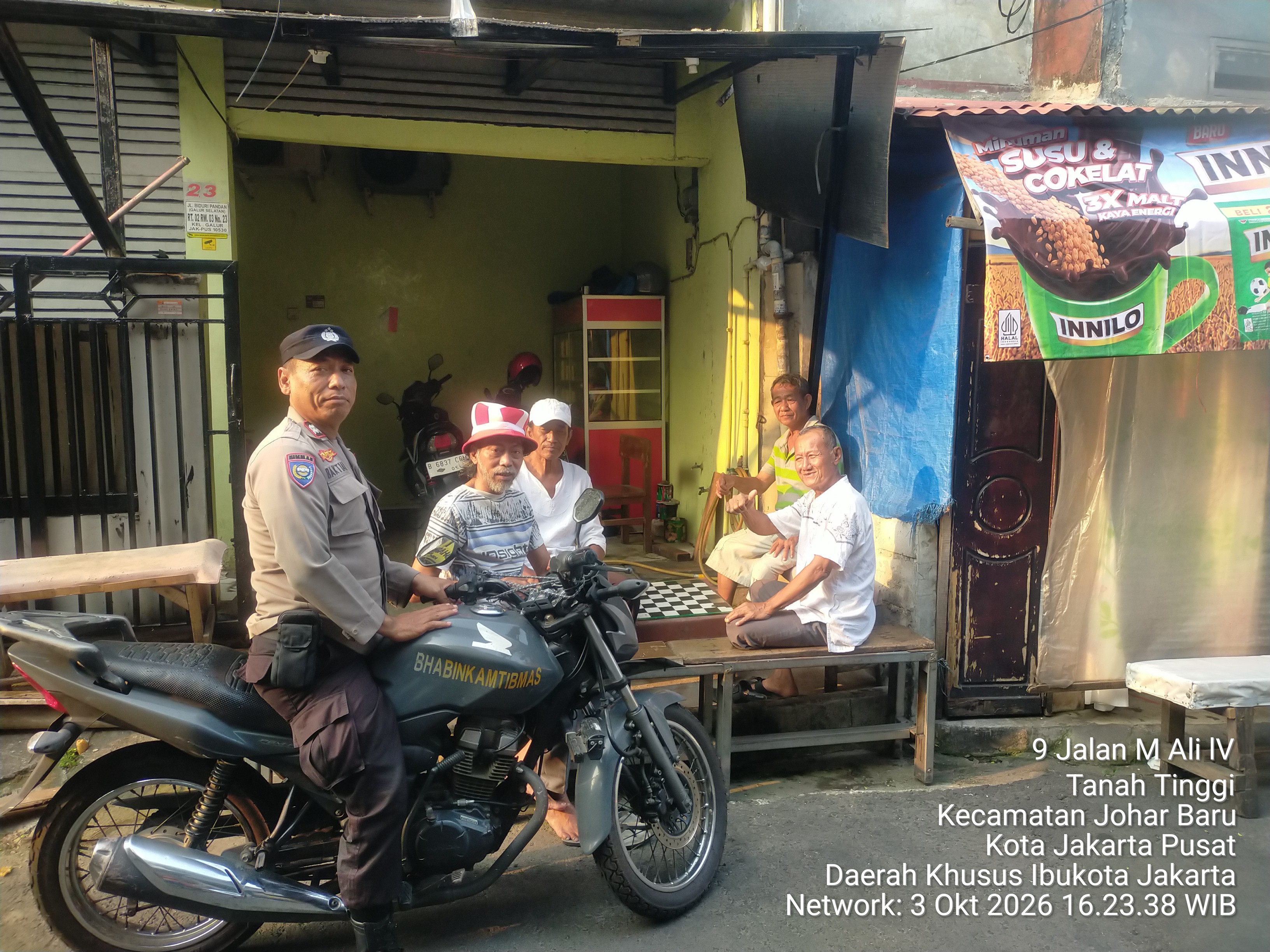 Bhabinkamtibmas Galur Sambangi Warga, Serap Informasi Kamtibmas