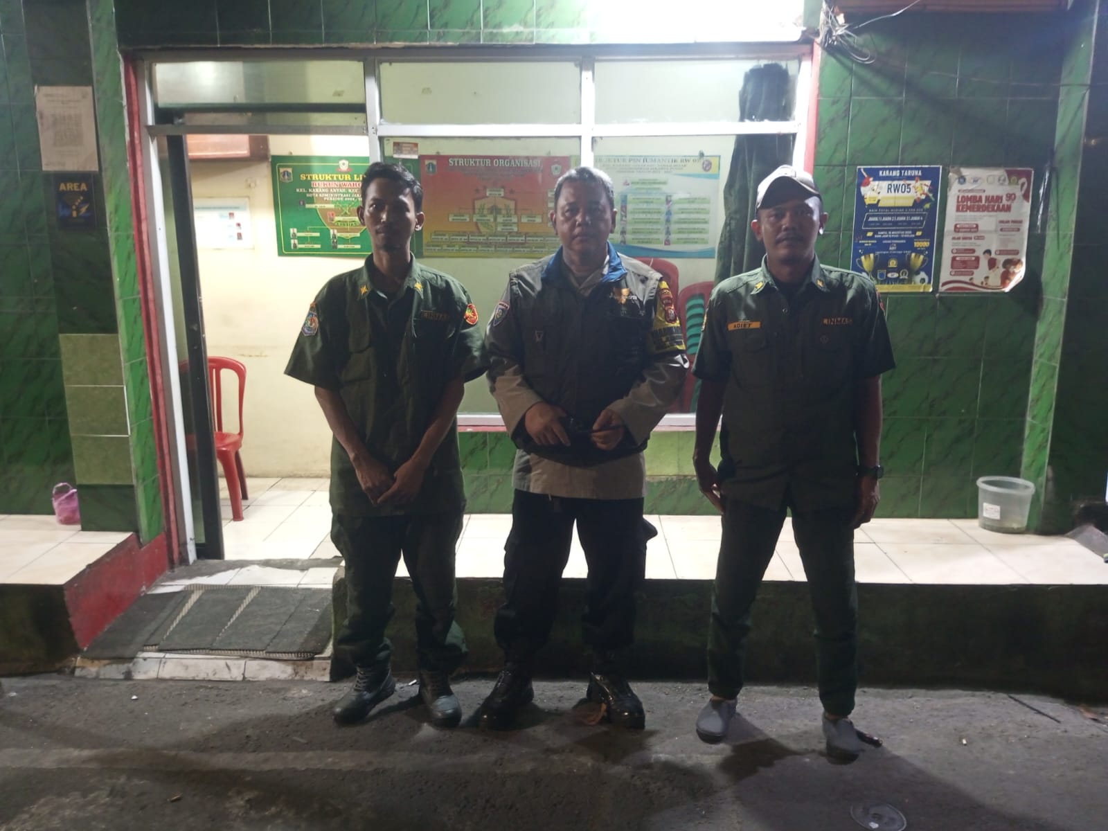 Sambangi Satkamling, Polsek Sawah Besar Perkuat Pembinaan Awak Kamling Dan Deteksi Dini Kamtibmas